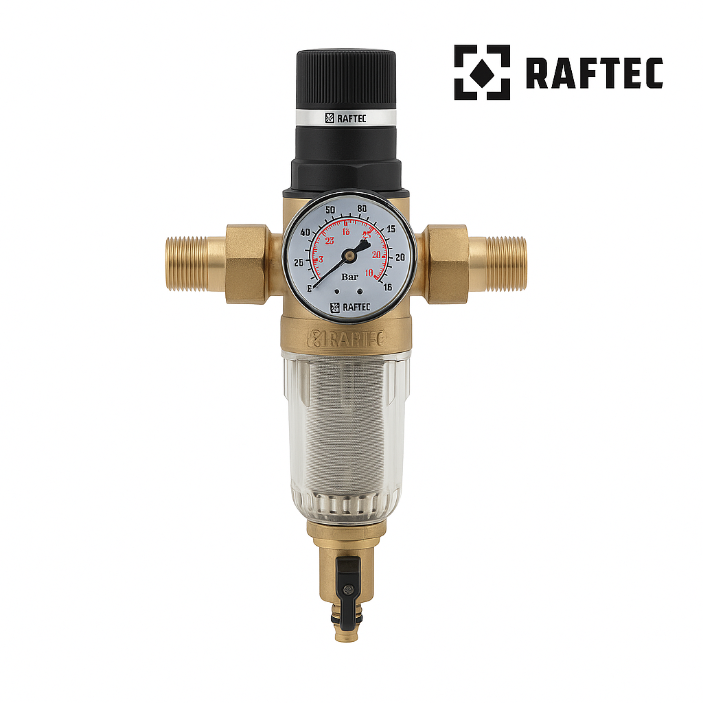 Regulátory tlaku s filtrom RAFTEC