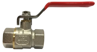 Mosadzný guľový ventil 5/4" FF páka PN 30