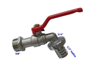 Záhradný guľový ventil 3/8" x 3/4"