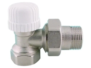 Termostatický rohový ventil s reguláciou 1/2"