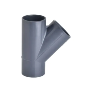 PVC T-kus 63 mm 45°