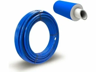 Rúra pex/al/pex 16 x 2 mm s izoláciou modrá