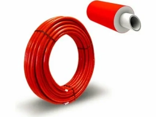 Rúra pex/al/pex 20 x 2 mm s izoláciou červená