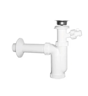 Umývadlový sifón "Myjava" DN40 s vývodom pre práčku