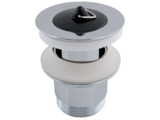 Výpusť pre umývadlo 5/4" s chrómovou zátkou