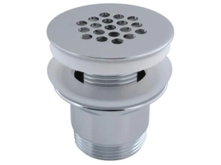 Výpusť pre umývadlo 5/4", bez zátky, chróm