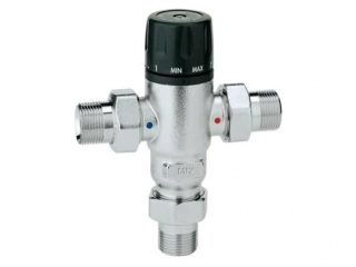 Termostatický zmiešavací ventil so šróbením 3/4"