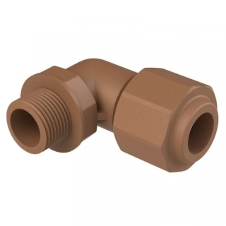 UNITWIST Koleno s vonkajším závitom 1/2"x15 mm