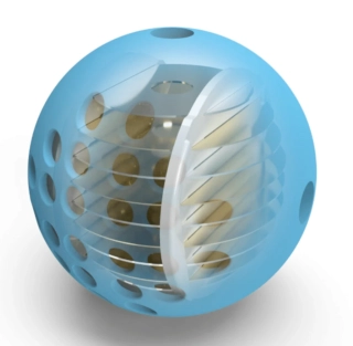 IPS Ball - zmäkčovač vody pre práčky, myčky a WC nádržky