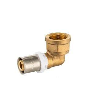 PEX-AL Koleno- vnútorný závit 16 x 1/2" – lisovacia tvarovka (TH)