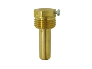 Mosadzná jímka na teplomer 1/2"x50mm