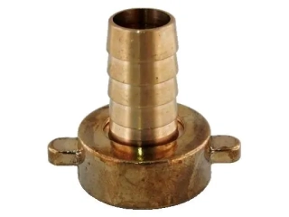 Mosadzný hadičník s prevlečnou maticou 1" x 20mm - priamy