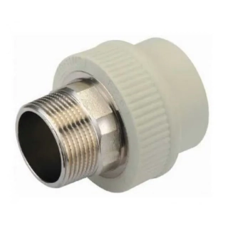 PPR DG prechod 20 x 3/4" s vonkajším kovovým závitom