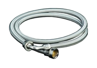 Práčková flexi hadica s kolenom F 3/4" x F 3/4" 150cm