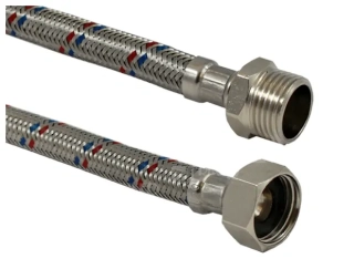 Flexi hadica nerezová M 3/8" x F 3/8" 120cm