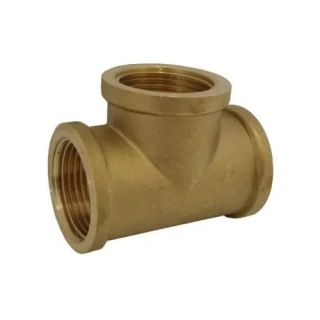 Mosadzný T-kus 5/4" FFF