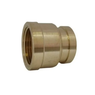 Mosadzný nátrubok redukovaný  1/2" x 3/8"