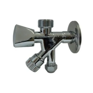 Kombinovaný ventil 1/2" x 3/8" x 3/4"  