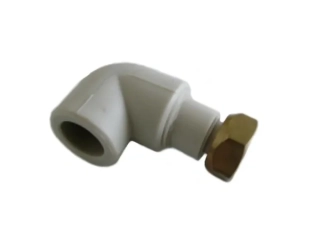 PPR koleno 20 mm x 3/4" s prevlečnou maticou