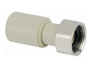 PPR prechod s prevlečnou maticou 20 mm x 3/4"