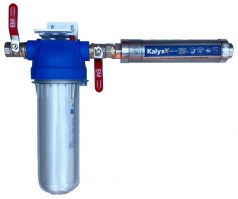 IPS Kalyxx BlueLine - G 1´´ s filtrom a ventilami- horizontálna montáž  filter pre pitnú vodu